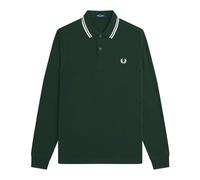 Fred Perry Longsleeve Polo Dark T50 Dark Green Green size XL