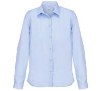Long Sleeve Poplin Blouse Part Recycled Polycotton Ladies Shirt by Sols