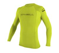 O´neill Wetsuits Basic Skins Crew Long Sleeve Rash Guard Green 2XL
