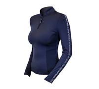 Long sleeve riding top 1/4 zip women Equestrian Stockholm Modern Tech
