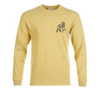Long Sleeve Running Man Tee Pigment Dyed Sulphur, XL