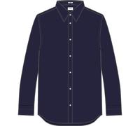 Long Sleeve Satin Shirt Gant Bleu L