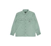 Billabong - Chemise manches longues en velours côtelé - Bong Days Corduroy Shirt Blue Surf for Men in Cotton - Size L Blue L
