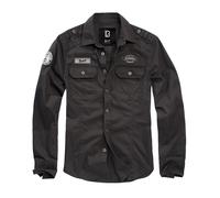 Brandit Luis Vintage Long Sleeve Shirt Black 6XL Men