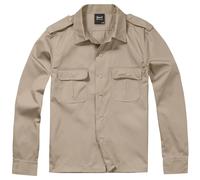 Brandit Shirt US Long Sleeve Beige Men S