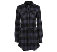 Brandit Lucy Longshirt Ladies Shirt, black-grey, size 5XL for Women