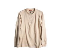 Long sleeve shirt Iron & Resin Prospect Henley Beige M