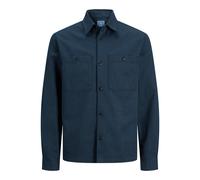 Long sleeve shirt Jack & Jones Blurayle Linen Bl. Bleu M