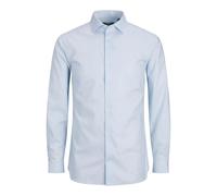 Jack & Jones Men's Shirt Jprblaparker L/S – Slim Fit – Cashmere Blue S