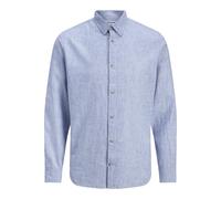 Long sleeve shirt Jack & Jones Summer Linen Bleu M