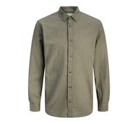 Long sleeve shirt Jack & Jones Summer Linen Vert S