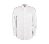 Long sleeve shirt Kustom Kit Premium Oxford Classic Fit Blanc M