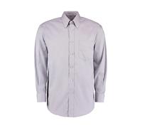 Long sleeve shirt Kustom Kit Premium Oxford Classic Fit Gris XL
