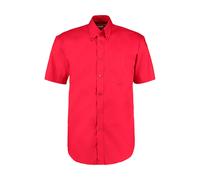 Long sleeve shirt Kustom Kit Premium Oxford Classic Fit Rouge S