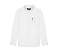 Lyle & Scott Plain Oxford Long Sleeve Shirt White L Man