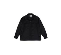 Long sleeve shirt Nudie Jeans Vincent Solid Board Noir S