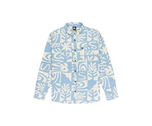 Long sleeve shirt Quiksilver Motherfly Printed Bleu S