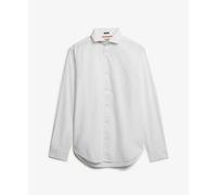 Long sleeve shirt Superdry Cut Away Poplin Blanc XL