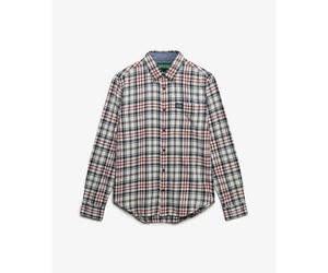 Long sleeve shirt Superdry Lumberjack Blanc S