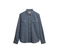 Long sleeve shirt Superdry Merchant Lite Bleu L