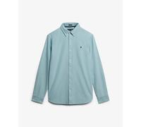 Superdry Classic Oxford Long Sleeve Shirt Blue XL Men