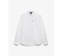 Long sleeve shirt Superdry Oxford Essentials Blanc XL