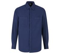 Long sleeve shirt Urban Classics Flanell Bleu S