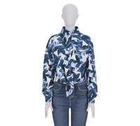 Long sleeve shirt with knot for women Guess Vert M