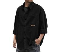 Long Sleeve Shirts For Men Uk - Uv Protection Safari Shirts With Two Chest Pockets Regular Fit Button Down Shirts Quick Drying Outdoor Shirts Solid Color Workshirts For Hiking Fishing Golfing