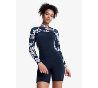 Roxy 2/2Mm Swell Natural - Women Black Long Sleeve Front Zip Springsuit