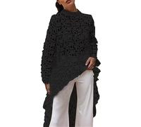 Long Sleeve Stretch Top Women's Long Sleeved Crew Neck High And Low Asymmetrical Irregular Hem Casual Blouse Ladies Plus Size Shirts Cotton Tops My Orders Placed Recently By Me Black