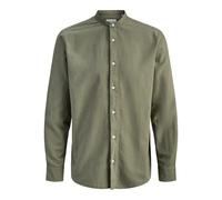 Long Sleeve Striped Collar Shirt Jack & Jones Breeze Vert 2XL