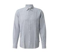 Long Sleeve Striped Linen Blend Shirt s.Oliver Bleu 3XL