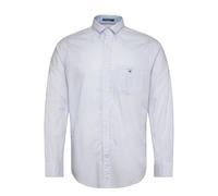 Long sleeve striped shirt Gant Poplin O.Shield Bleu S