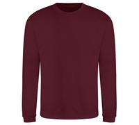 Long Sleeve Sweatshirt Jumper Mens Womens Unisex Cotton Blend Crew Neck XS - 5XL