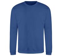 Long Sleeve Sweatshirt Jumper Mens Womens Unisex Cotton Blend Crew Neck XS - 5XL
