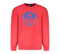 Long Sleeve Sweatshirt - unisex - North Sails - Kids Sweatshirts - Red - 14 Y | 164 CM - Kids 14 Y | 164 CM