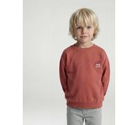 Long Sleeve Sweatshirt with Round Neckline for Boys dusky pink