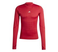 Adidas Techfit Cold.rdy Long Sleeve T-shirt Red L / Regular Men