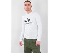Alpha Industries Basic Long Sleeve T-shirt White M Men