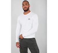 Alpha Industries Basic Small Logo Long Sleeve T-shirt White 3XL Men