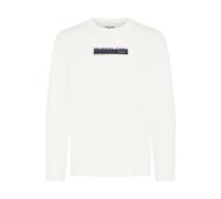 Long sleeve T-shirt Blend BHKEMUEL GRAPHIC Blanc 2XL