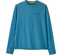 Patagonia - Kid's L/S Cap SW T-Shirt - Sport shirt size L, blue