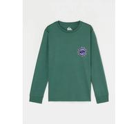 Long Sleeve T-Shirt Child Quiksilver EV Duality Vert 10 ans