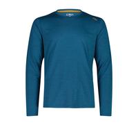 CMP - Jacquard L/S T-Shirt - Sport shirt size 56, blue