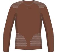 Long Sleeve T-Shirt Falke Thermozone Backpack-Ready Marron L