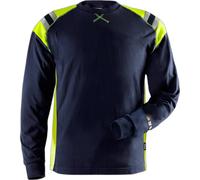 Long sleeve T-shirt Fristads 7072 TFLH Blue 3XL