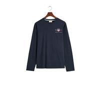Long Sleeve T-Shirt Gant Archive Shield Bleu XS