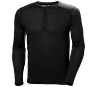 Helly Hansen Men's Durawool Long Sleeve Henley Black M