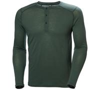 Helly Hansen Hh Durawool Long Sleeve Base Layer Green XL Men